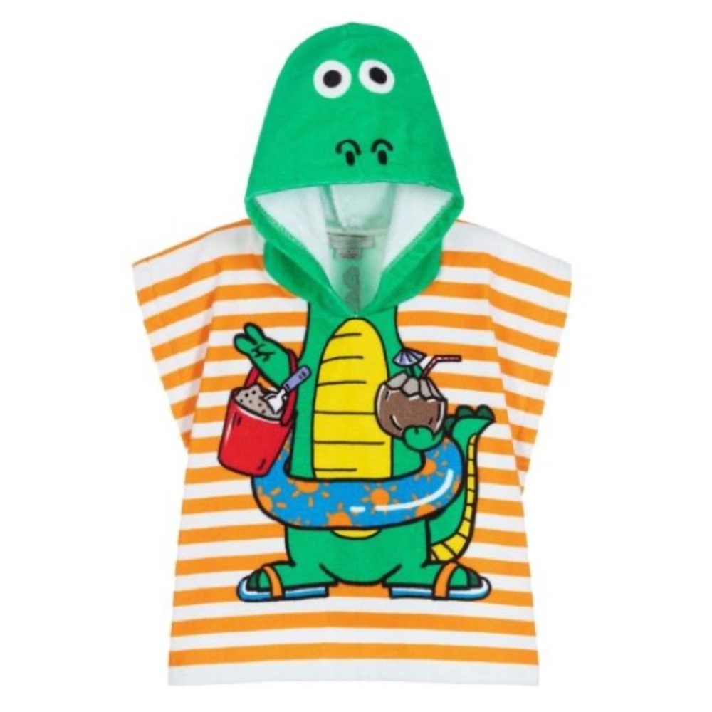 BRAND NEW Stella McCartney Kids Toddler Crocodile Terry Towel Coverup NWT